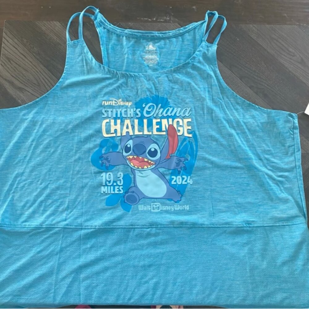 2024 RunDisney Springtime Surprise Stitch’s Ohana Challenge 3XL NWT